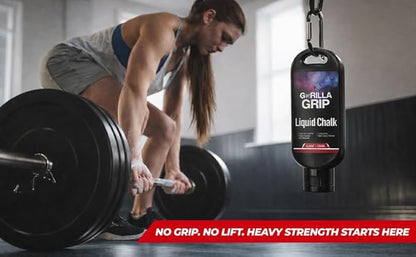 Liquid Chalk for Gym & Sports-Extra Strong Grip Lifting Chalk for Fast Drying,Weightlifting,Rock Climbing & Pole Fitness
