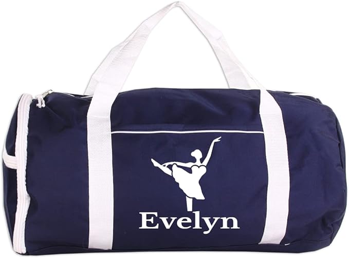 Personalized Sport/Gym Roll Duffel Bag - Dance