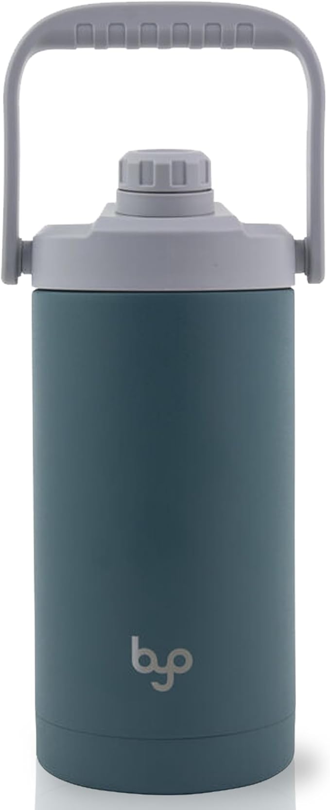 Built Byo 64 Oz Stainless Steel Insulated Bottle with Chug Lid (Teal) - BPA-Free, Leakproof, Double Wall, Sweat-Proof Handle - Reusable Water Bottle for Fitness, Wellness, Daily Hydration