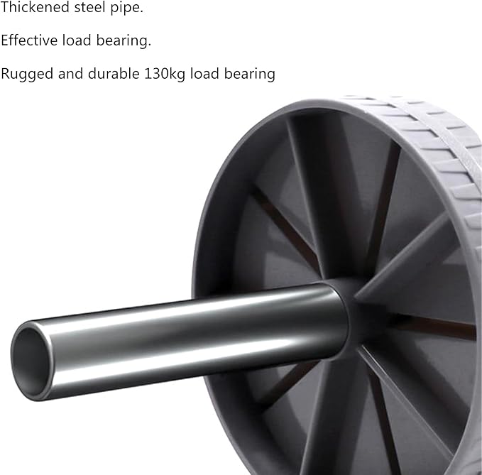 AB Wheel Roller Portable Abdominal Roller Wheel Abdominal Muscle Trainer Exercise Wheel for Homes and Gym Workout Abdominal Muscle Trainer