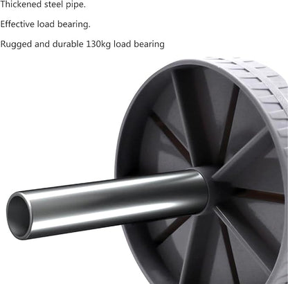 AB Wheel Roller Portable Abdominal Roller Wheel Abdominal Muscle Trainer Exercise Wheel for Homes and Gym Workout Abdominal Muscle Trainer