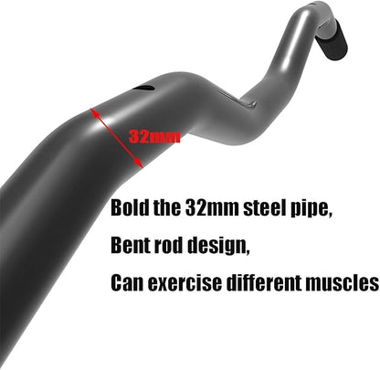 Home Gym Horizontal Bar Wall-Mounted Pull-up Bar Indoor Sports Training Fitness Equipment, Stable and Durable Heavy-Duty Steel, Load 200kg