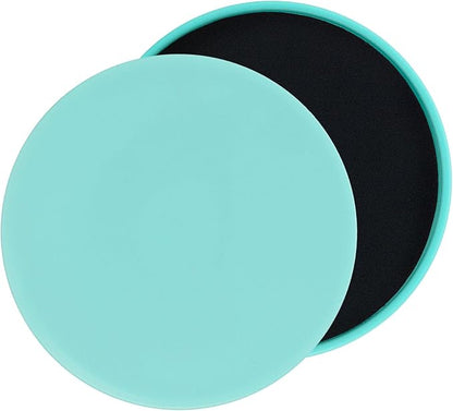 2PCS Exercise Gliding Discs, Fitness Core Slider for Full Body Workout, Portable Lightweight ABS Material, Suitable for Wood Carpet Rug Tile Surfaces, Target Every Muscle Group
