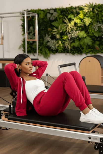 CLOCOR Track Suits for Women Set - Casual 2 Piece Outfits Sweatsuit Pocket Hoodies Long Sleeve with Patchwork Pants Set