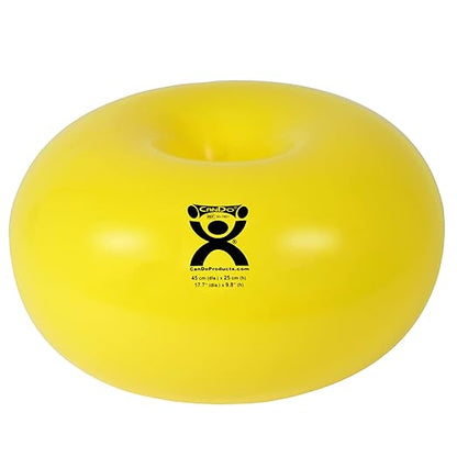 CanDo Donut Exercise, Workout, Core Training, Swiss Stability Ball for Yoga, Pilates and Balance Training in Gym, Office or Classroom