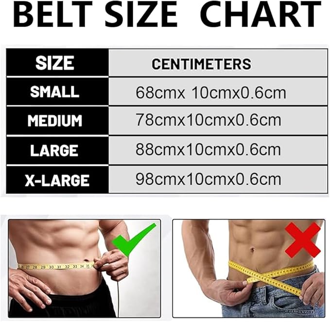 Premium Weight Lifting Belt - Maximum Support and Comfort - Essential Gym Workout Belt - Multiple Sizes & Colors (Small)