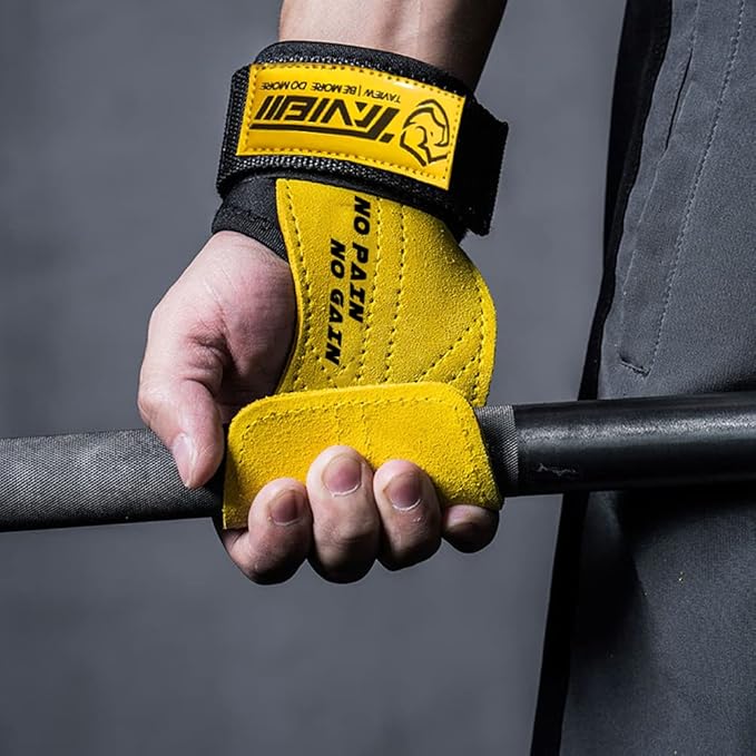 TAVIEW Wrist Straps for Weightlifting for Maximum Grip Support - Lifting Deadlift Strap & Weight Lifting Grips Gloves for Working Out Pull Up Deadlifting & Shrugs