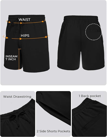 COOFANDY Mens Sleeveless Workout Hoodie Shorts Set 2 Piece Outfits Hooded Tank Tops Gym Tracksuit Sweatsuits
