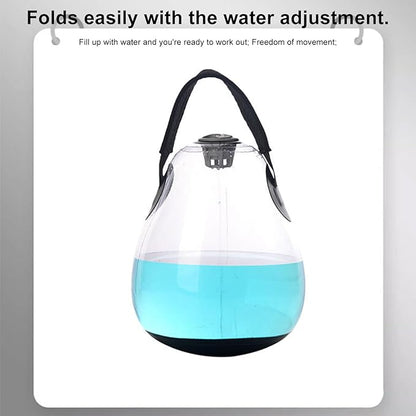 Fitness Water Bag, Weighted Inflatable Kettlebell, Adjustable Training Weight, Flexible Core Workout Tool, Fitness Equipment for Home, Travel, Work Area, Balance Exercises, Strength Training