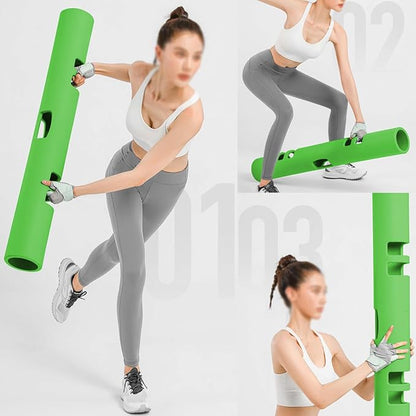 Multicolor 4 to 12kg Fitness Tube Portable Durable Training Rubber Weight Bar Weight Bearing Fitness TPR Barrel for Loaded Movement Training