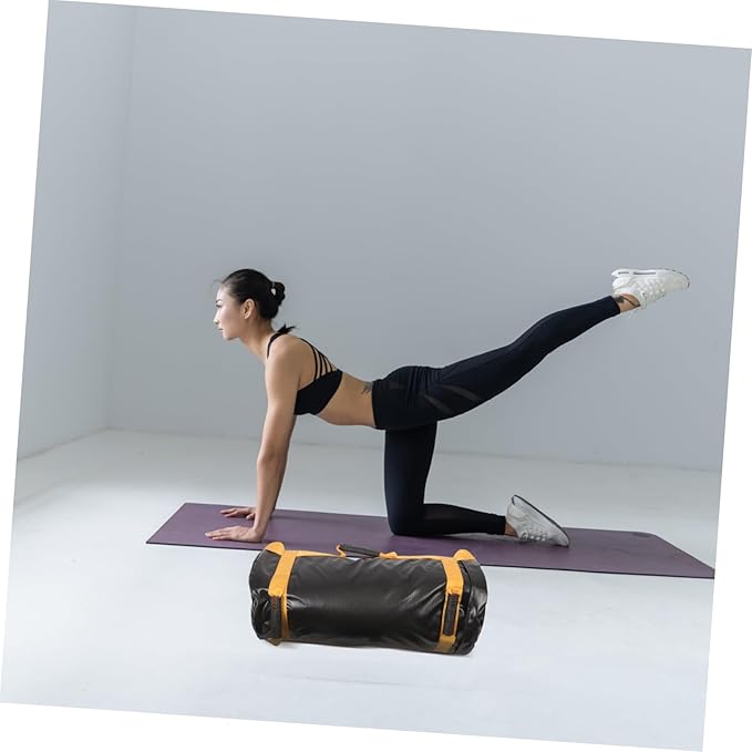 Mikikit Workout Weight Bag for Men Portable Strength Training Equipment Fitness Bag for Sled Workouts Versatile Design for Endurance and Strength Building Capacity