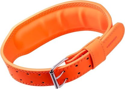 UPPPER Weight Lifting Belt - Double Prong 4” to 2.5” Tapered Premium Lifting Belt for Men and Women - Ultimate Back Support For Weightlifting and Powerlifting | Premium Fitness Gear