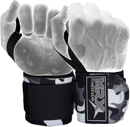 MRX Weight Lifting Wrist Wraps for Wrist Support Lifting Straps Gym Bodybuilding Training Workout for Men and Women