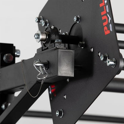 Titan Fitness T-3 and X-3 Series Revolving Pull-Up System, (4) 1.25" Skinny Pull-Up Bars, Lockable Bars, Power Rack Mounted for Full-Body Training