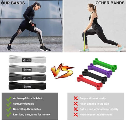 Long Bands for Working Out - Long Resistance Bands for Women Long Workout Bands Long Resistance Bands for Working Out Long Loop Resistance Bands Large Loop Resistance Bands Body Bands for Working Out