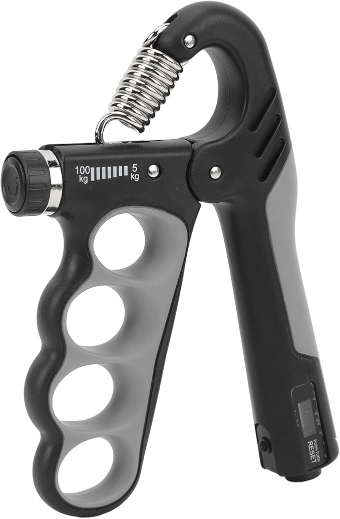 Hand Grip Strength Trainer, Thickened Spring Hand Grip Strengthener Adjustable Resistance 11.0‑220.5lb for Musicians for Hand Injury Recovery