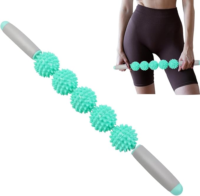 Massage Roller Stick - Hedgehog Roller Stick for Instant Effective Body Massage Tools | Massage Stick Roller for Legs, Body Massage Tools, Deep Tissue Body Roller