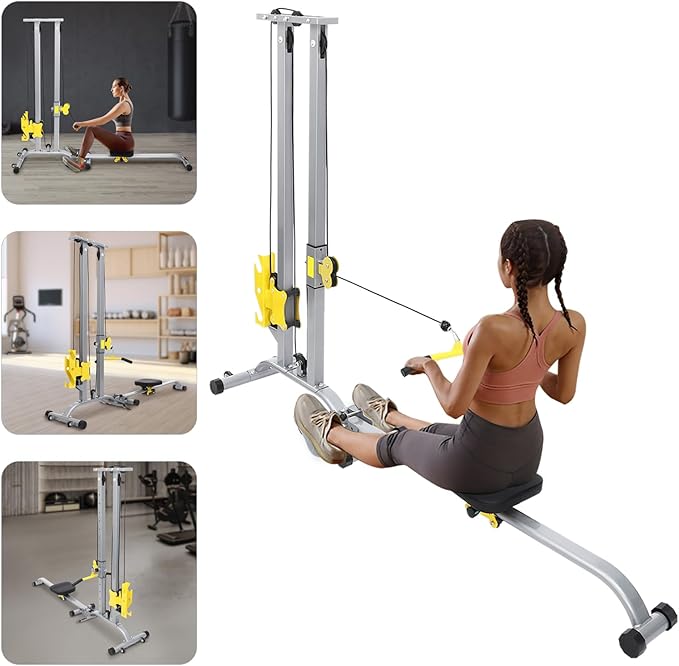 Multifunctional Fitness Rack,Small Strength Training Fitness Equipment,Adjustable Height Fitness Rack,Folding Structure Home Gym Strength Training Fitness Equipment