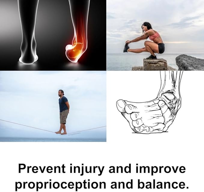 AcrobaX Balance Disc Trainer, 4-inch, Stainless Steel, for Acrobats, Athletes, Longevity, and Ankle Rehab for Balance Improvement, Adavanced Level Difficulty