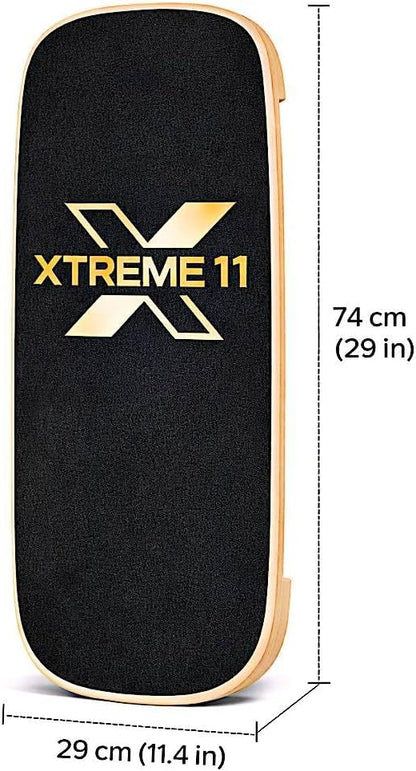 Balance Board Sports Trainer, Surf Trainer Board With Adjustable Stoppers, Improve Core Strength and Balance Control