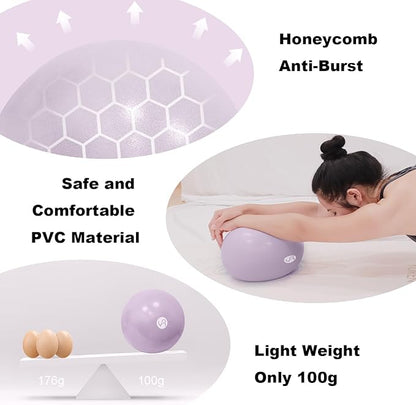 Exercise Ball for Workouts, Anti-Burst and Slip Resistant Yoga Ball for Gym Fitness and Physical Therapy