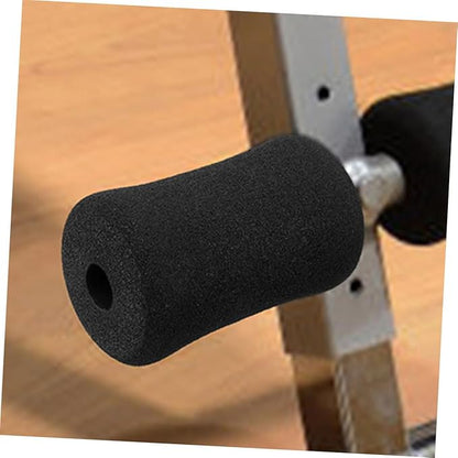 Mikikit 6pcs Foam Replacement Pads for Weight Bench Soft Leg Foam Roller Covers for Exercise Machines Universal Accessories Gym Equipment Fit for Home Workouts