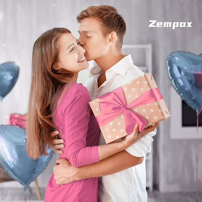 Zempox Adjustable Dumbbell Set of 2, 4 in 1 Free Weights Dumbbells Set for Women, Hand Weights for Women at Home, Each 2lb 3lb 4lb 5lb with TPU Soft Rubber Handle for Home Gym Exercise Training