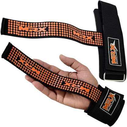 MRX Lifting Strap for Weightlifting Deadlift Straps for Powerlifting with Wrist Wrap Support for Strength Training Bodybuilding Wrist Straps for Weight Lifting|