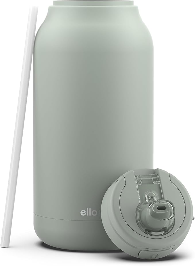 Ello Hydra 64oz Half Gallon Vacuum Insulated Stainless Steel Jug with Locking