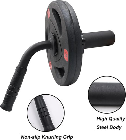 Wrist Strengthener Forearm Hammer Lever Bar for Arm Wrestling Exercises Fits 2" or 1" Plates Arm Grip Workout Strength Trainer Forearm Exerciser