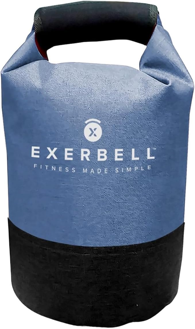 Foldable Adjustable Kettlebell 4-30lbs – Portable Water Sandbag Functional Strength Tool – Soft Floor-Friendly Mobility Gear for Home Gym Travel – Leak-Resistant Load with Internal Scale