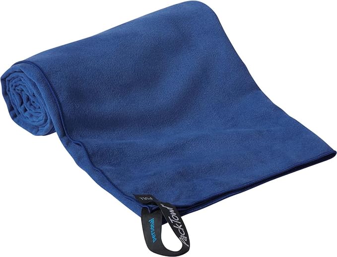 PackTowl Personal Ultralight Microfiber Camping and Travel Towel, Lake, Face