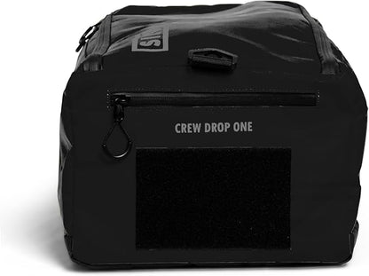 SILO Crew Drop One Ultramarathon Bag - Organize Gear Efficiently for Training Racing Work, Travel - Optimized Storage: Pockets/Compartments for Easy Access Athletes Marathon Fitness 26L Stealth Black
