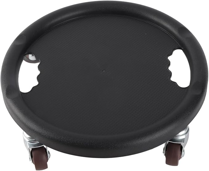 Core Slider Ab Workout Sliding Disc Abdominal Training Tool with 4 Rollers for Home Gym Black Professional Accessories for Use