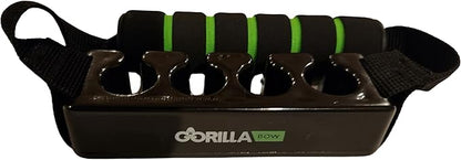 Gorilla Bow Resistance Bands with Handles Quick-Lock Multi-Layer Exercise Bands for Work Out, Non Slip Grip for Full-Body Strength Training, Heavy Resistance Training, Yoga, Home Workout Set