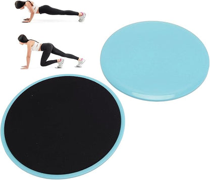 2pcs Exercise Core Sliders, Core Sliders for Working Out Compact Gliding Discs for Full Body Workout Fitness Home Exercise Equipment Floor Sliders Blue Enhance Your Workout Routine