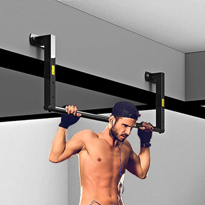 Pull Up Bars Heavy-Duty Horizontal Bar, Wall-Mounted Pull-Up Bar, Home Indoor And Outdoor Sports Muscle Strength Training Equipment, Easy To Install