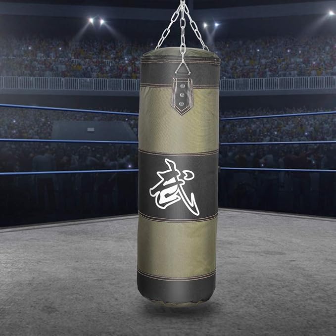 Fitness Sandbags, Boxing Bag Hanging Punching Bag Sports Training Equipment for Kickboxing, Muay Thai, Home Gym Equipment