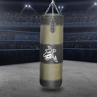 Fitness Sandbags, Boxing Bag Hanging Punching Bag Sports Training Equipment for Kickboxing, Muay Thai, Home Gym Equipment