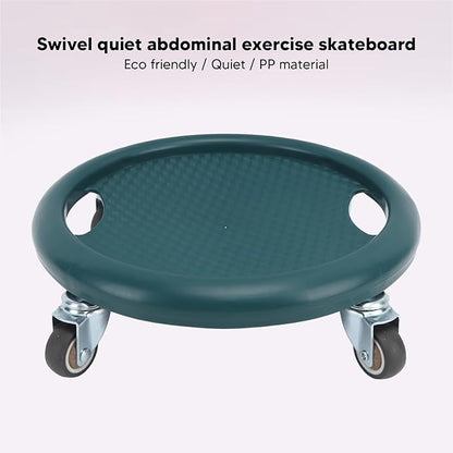 Ab Wheel, 360 Degrees Swivel Core Trainer for Abdominal and Waist Strength, Home Gym Fitness Equipment for Men Women Seniors Beginners