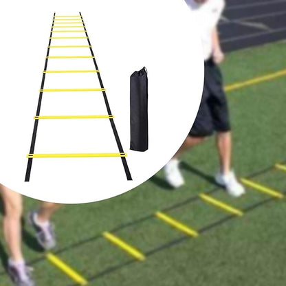 Colaxi Soccer Agility Ladder Folding Balance Multifunction Volleyball Coordination Workout Football Footwork Training Instant Set up