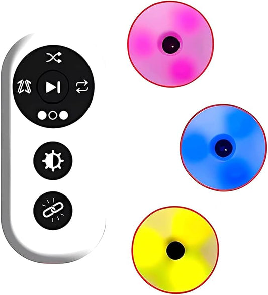 Reaction Training Light, Agile Reaction Training Kit with Remote Control, 4 Training Modes, 4 Light Colors, Improve Balance/Reaction/Agility/Speed/Cognition, for Physical Training
