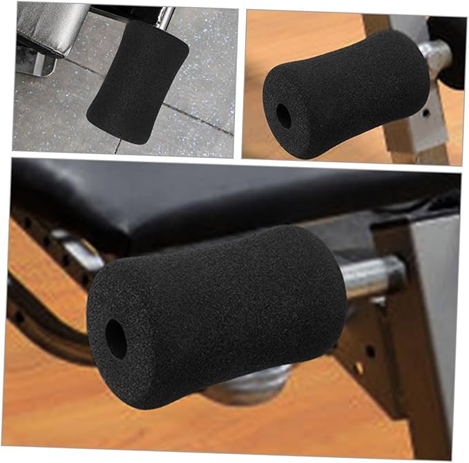 Sosoport 6pcs High Density Foam Roller Pads for Leg Machine Workout Bench Pads Leg Gym Replacement Parts