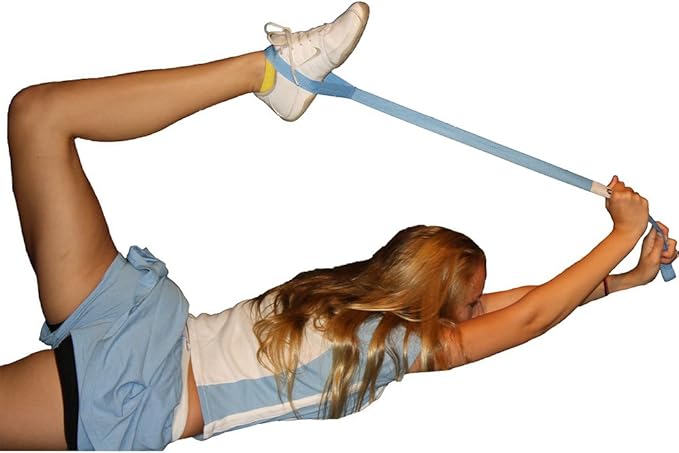 Myosource Kinetic Bands Cheerleading Flexibility Stunt Strap - Improve Stretching and Stunts for Cheer Dance Gymnastics & Physical Therapy – Stocking Stuffers Present for Kids Girls Adults - 12 Colors