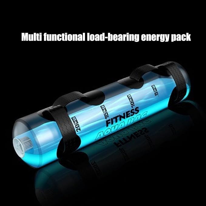 Adjustable Portable Water Weight Workout Sandbag Weight Bearing Fitness Water Bag Training Weightlifting Squat Equipment Stability Fitness Equipment