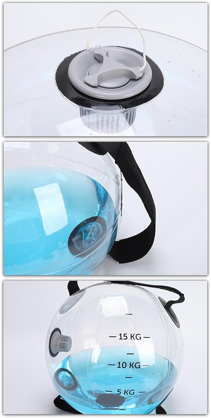 Aqua Bag for Workout, Adjustable Aqua Bag Aqua Ball, Core and Balance Training, Bag with Water Weight for Training, Full Body Exercise Equipment for Weight