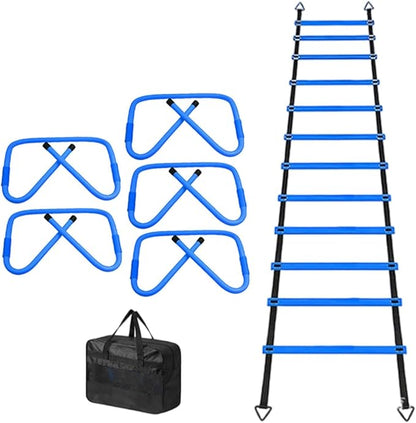 Yiju Soccer Agility Ladder Speed Ladder Coordination Flexible Footwork Equipment Training Ladder for Exercise Home Outdoor Sports