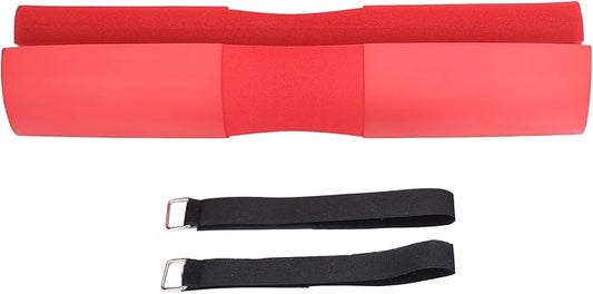 Squat Pad Barbell Pad | Weight Distribution & Shoulder Protection | Neck Support for Squats/Lunges/Hip Thrusts | NBR Rubber Foam, 17.1in Length