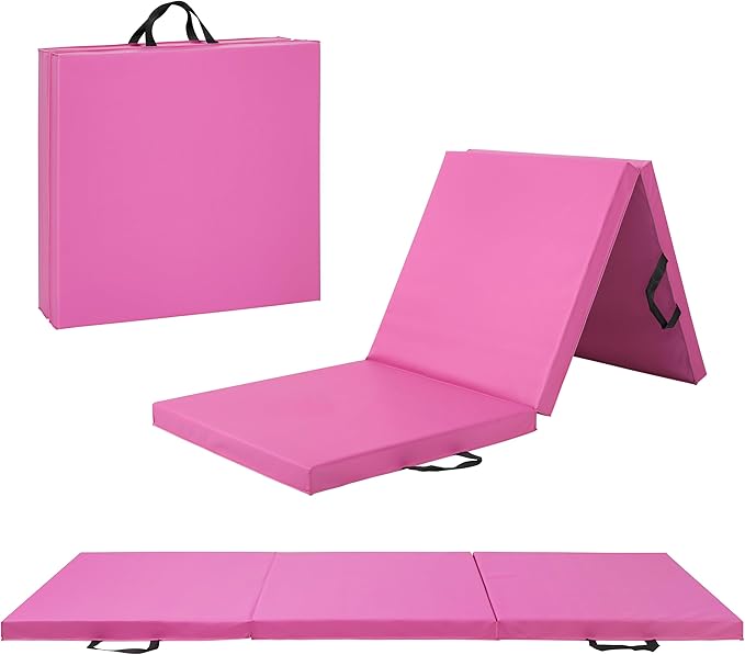 CAP Barbell All Purpose Folding Anti Tear Exercise Training Aerobic Fitness Gym & Gymnastics Balance Mat | Multiple colors