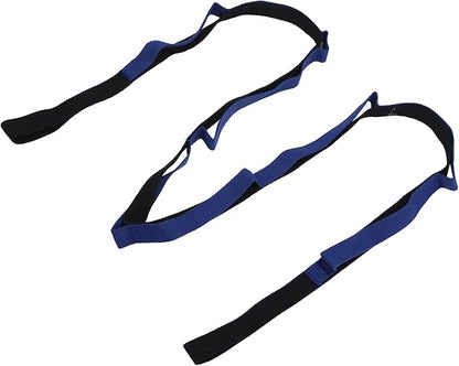 Stretch Strap Yoga Stretching Band MultiLoop Fitness Equipment for Yoga Pilates Muscle Stretching Physical Workouts Durable Tight Weaving Technology Unbreakable Design for Men